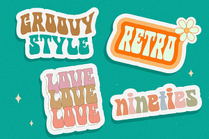 Cosmed Retro - Psychedelic Font