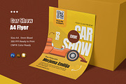 Car Show Yelloit Flyer, a Flyer Template by Esensifiksi.studio (Thumbnail 1 of 2)