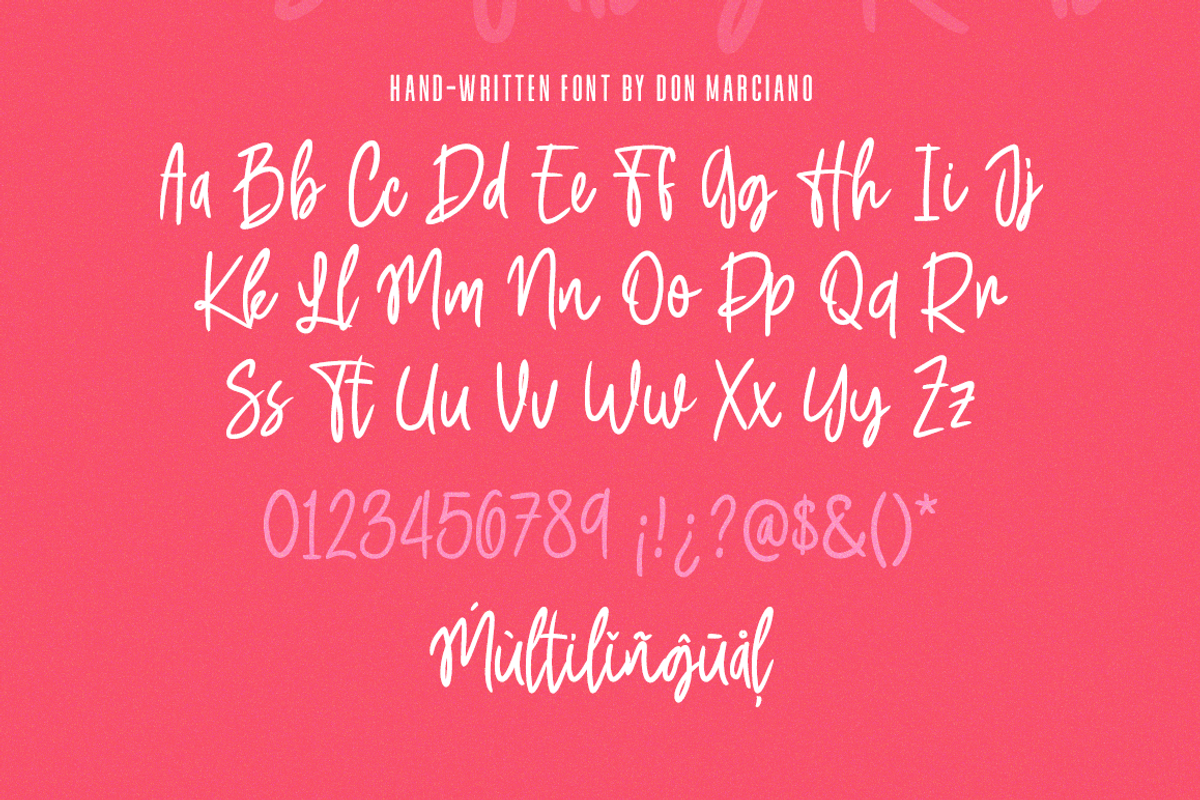 Xiomy, a Script Font by DonMarciano (Photo 2 of 5)