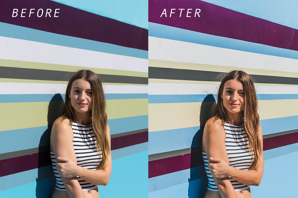 Desktop Lightroom Preset CALIFORNIA preview 2