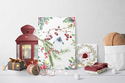 Christmas Watercolor Woodland, an Animal Illustration by Catherine Wheel (Thumbnail 4 of 22)