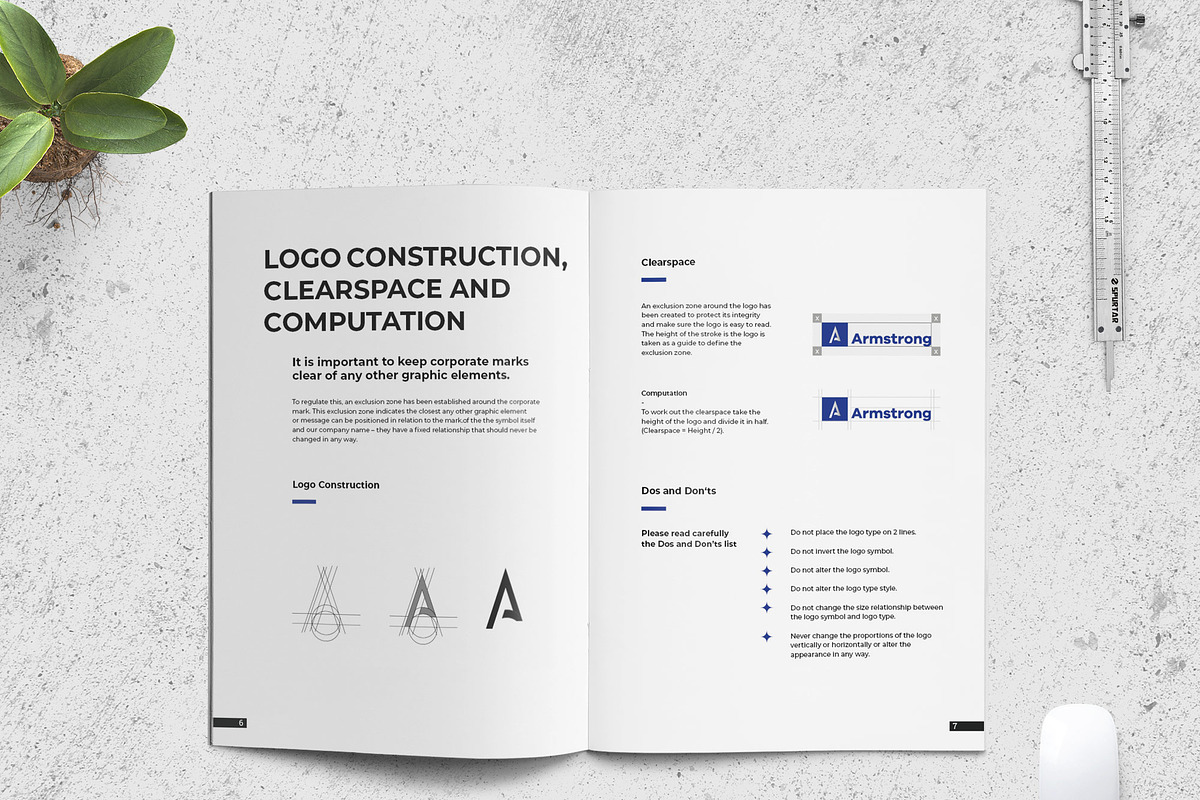 Brand Guideline, a Brochure Template by Graphic Template (Photo 9 of 11)