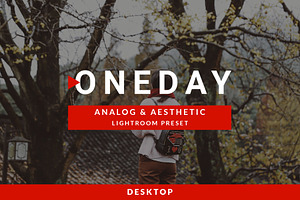 Oneday: Analog & Aesthetic Lr Preset