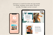 Squarespace template: Lemongrass, a Squarespace Template by Applet Studio (Thumbnail 4 of 5)