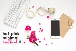 Hot Pink Minimal Bundle