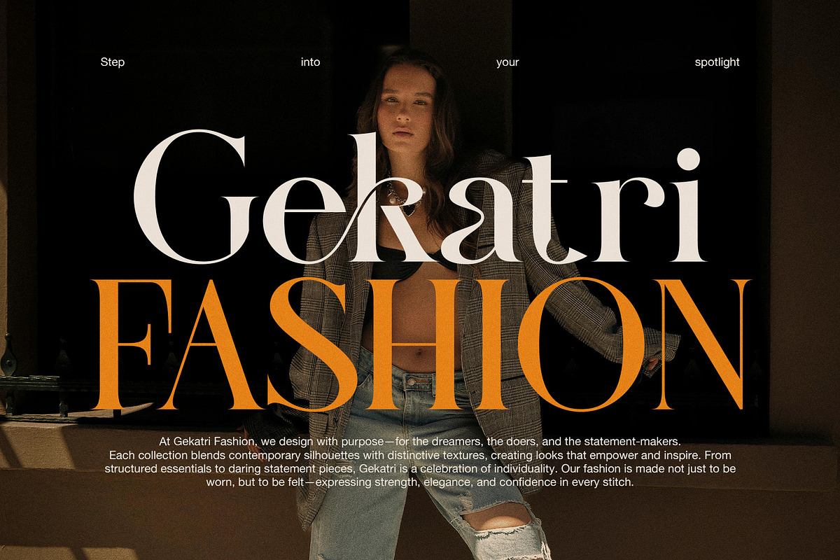 Truman Serif Font, a Serif Font by Graphicxell (Photo 4 of 8)