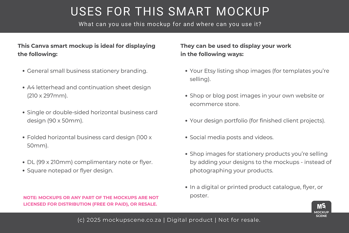 Brand Identity Canva Smart Mockup, a Mockup by Mockup Scene (Photo 6 of 11)