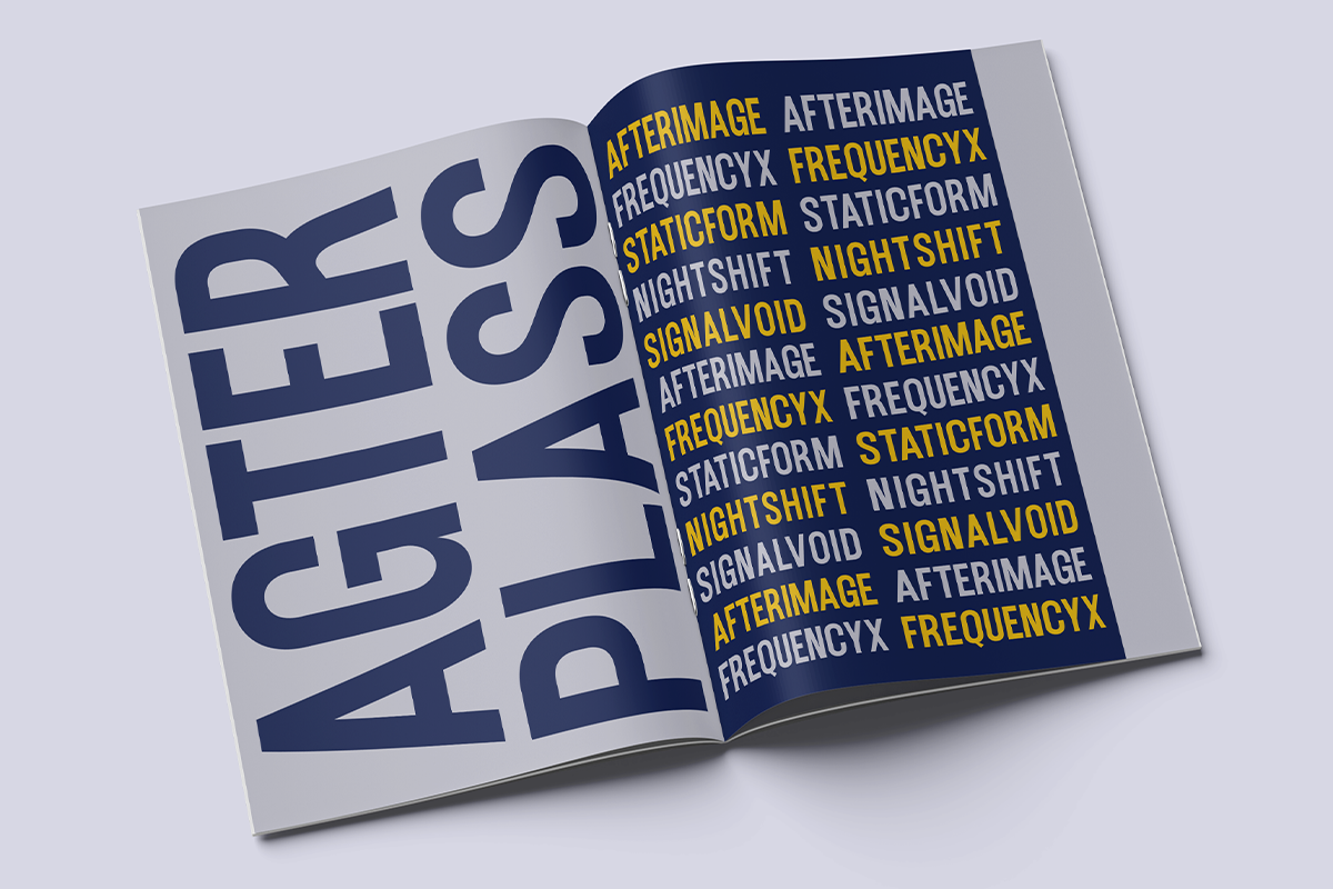 Kruisel - Condensed Sans Serif Font, a Sans Serif Font by RagamKata (Photo 8 of 10)