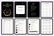 2025 Moon And Astrology Digital, a Stationery Template by Mustafiz (Thumbnail 3 of 7)