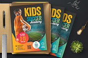 Kids Soccer Academy Flyer Template, a Flyer Template by Boostock (Thumbnail 2 of 6)