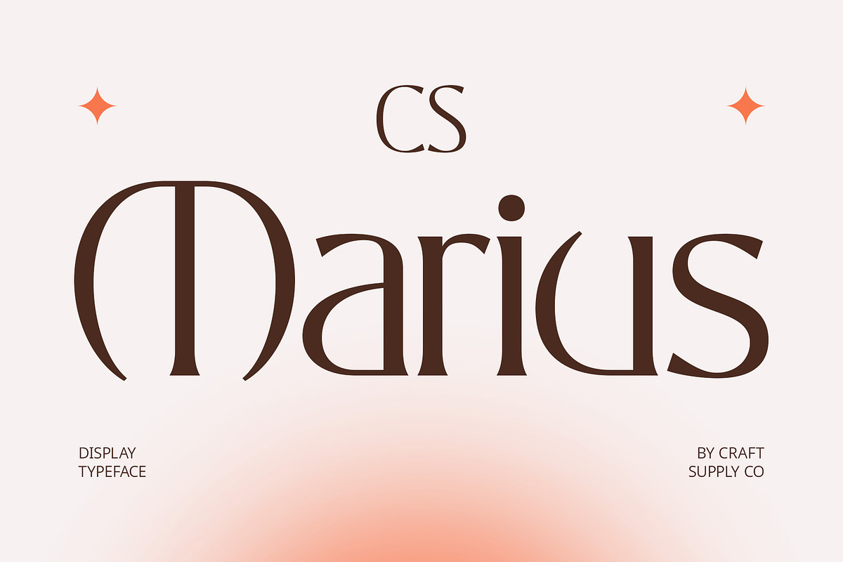 CS Marius – Classic Font, a Serif Font by Craft Supply Co. (Photo 1 of 8)