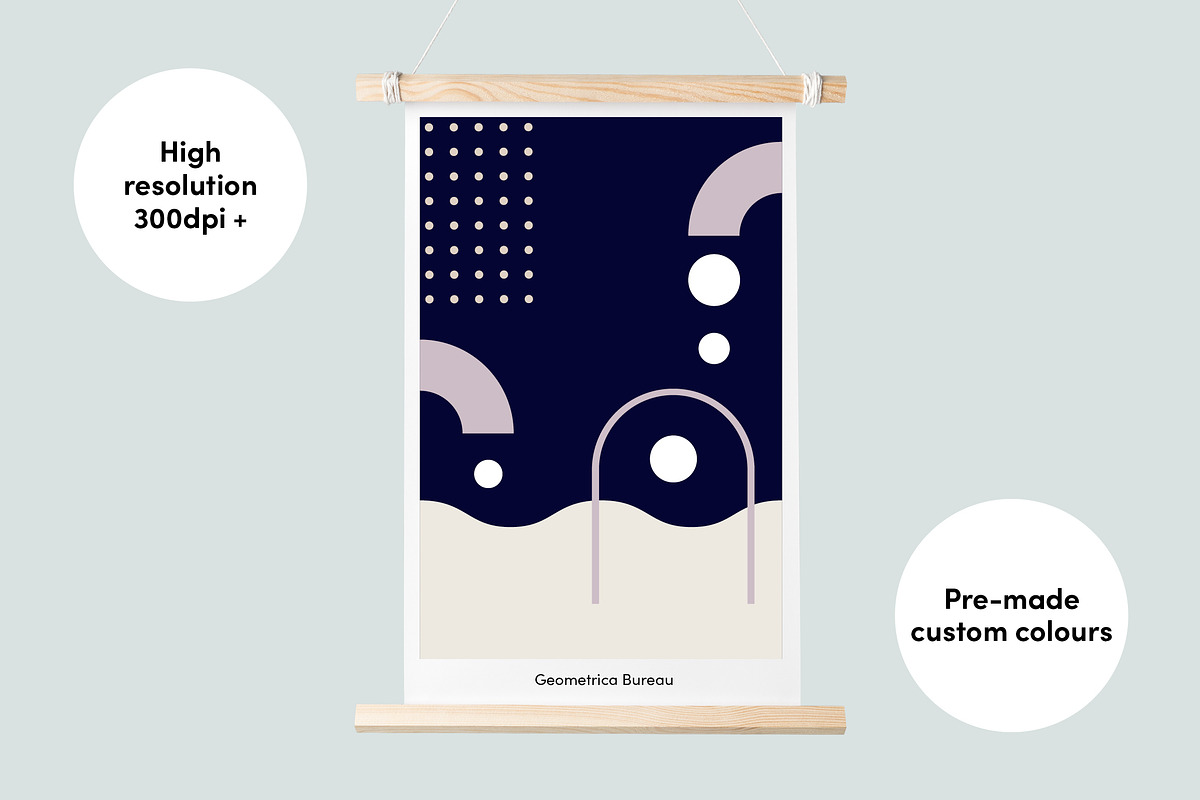 Modern Geometric, a Pattern Graphic by Geometrica Bureau (Photo 4 of 11)