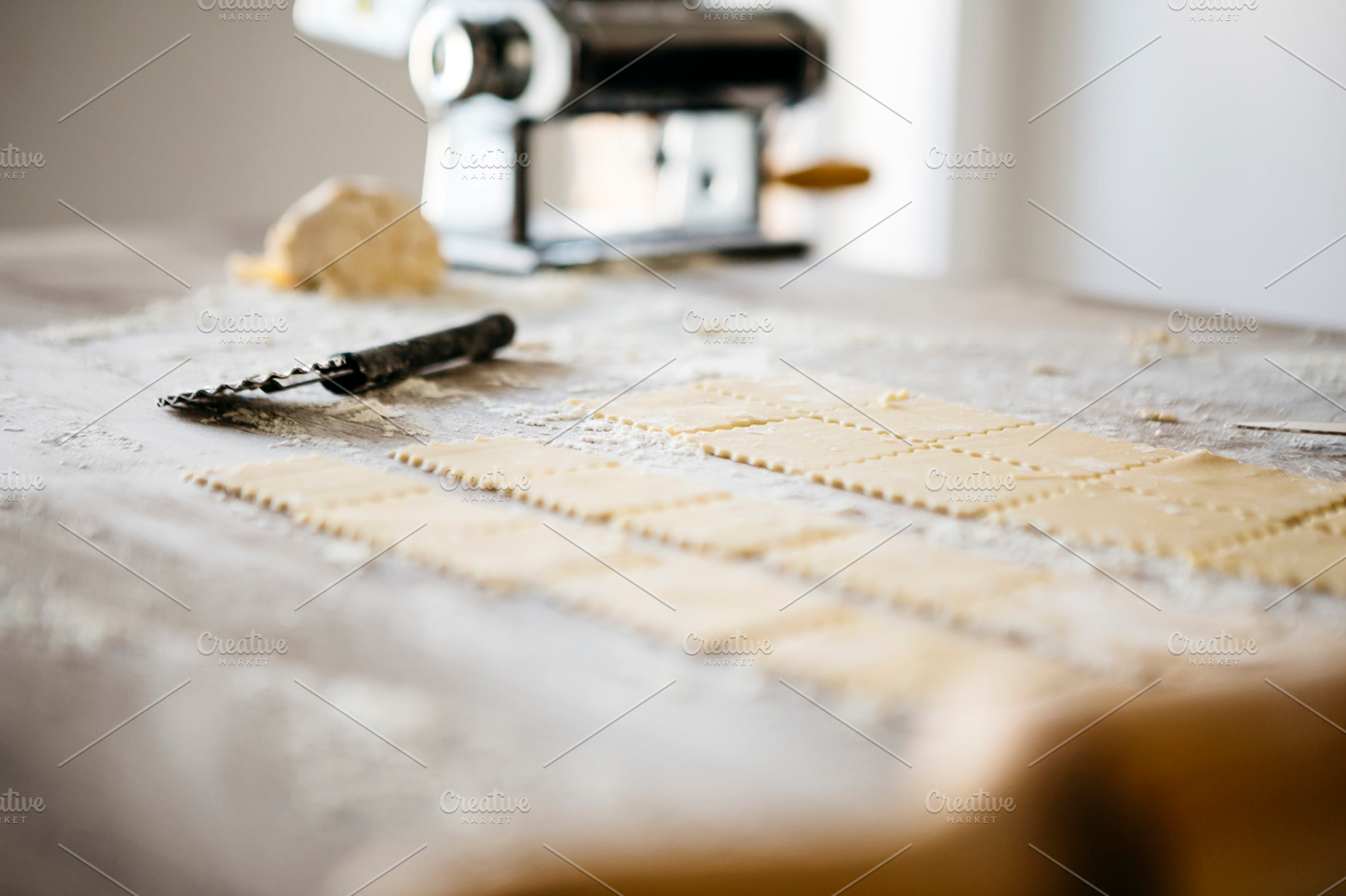 ravioli, a Food & Drink Photo by fotopitu