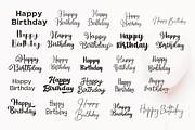 Birthday greeting templates, a Branding & Logo Template by BearyType Studio (Thumbnail 12 of 12)