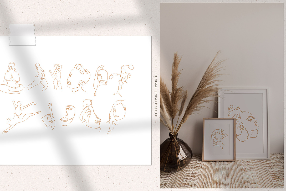 Geometric & Lineart Illustration Kit, a Graphic by AndrewPixel (Photo 9 of 11)