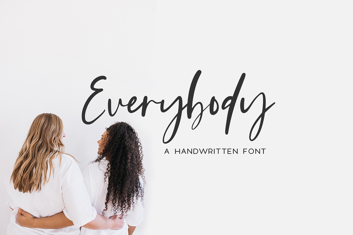 Everybody Script, a Script Font by Beck McCormick (Photo 1 of 10)