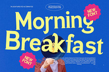 Morning Breakfast Modern Serif