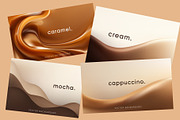 Coffee Wave Gradient Backgrounds, a Background Graphic by Bielousova Art (Thumbnail 3 of 5)