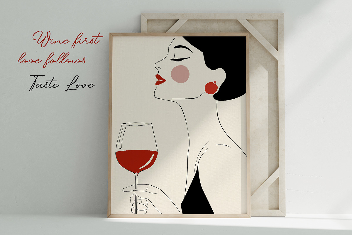 Game of Love romantic posters, a Background Graphic by MixedArt (Photo 3 of 11)