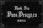 King Butcher, a Blackletter Font by dansdesign (Thumbnail 6 of 6)
