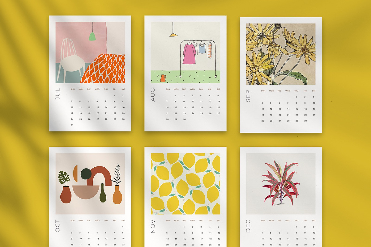 Calendar 2022 | Template, a Templates & Theme by Emilly Studio (Photo 3 of 3)