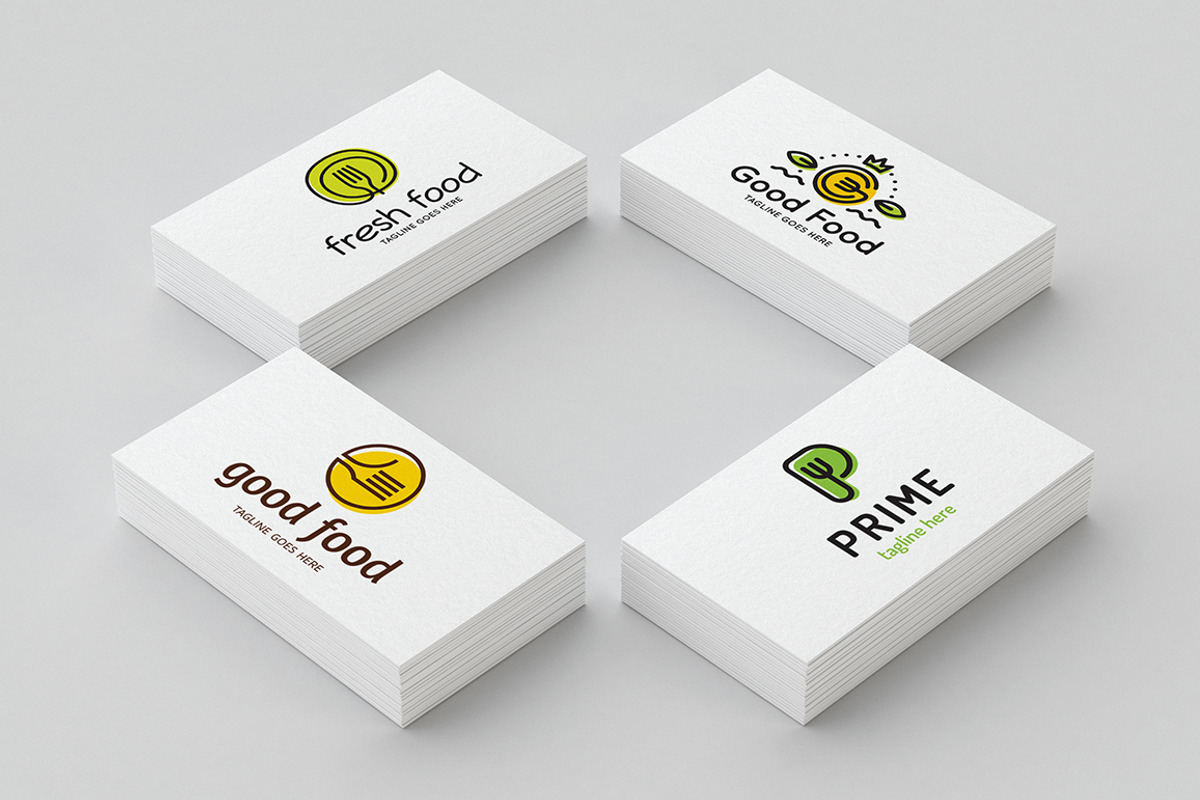 Food Logo Set, a Branding & Logo Template by Falcon eye (Photo 6 of 7)