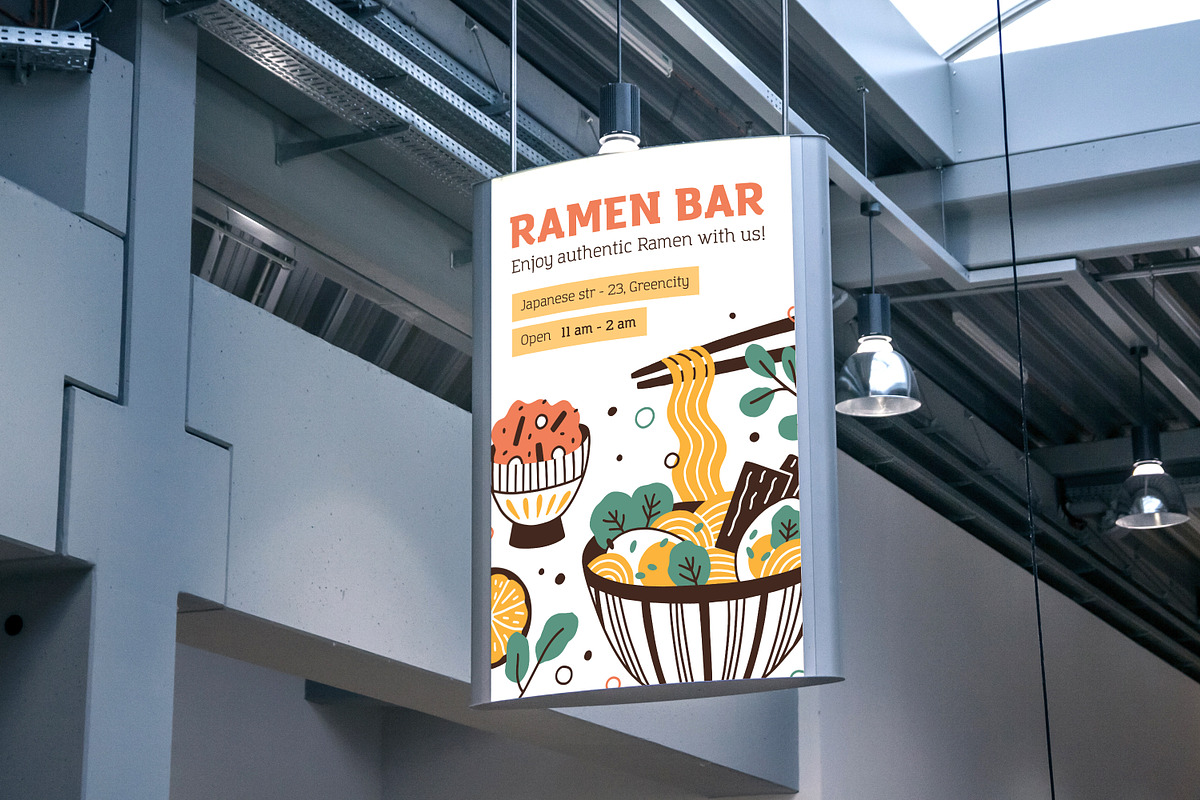 Ramen bar posters, a Food Illustration by Good Studio (Photo 4 of 6)