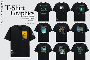 T-Shirt Graphics, a Texture Illustration by NoSpoon Design