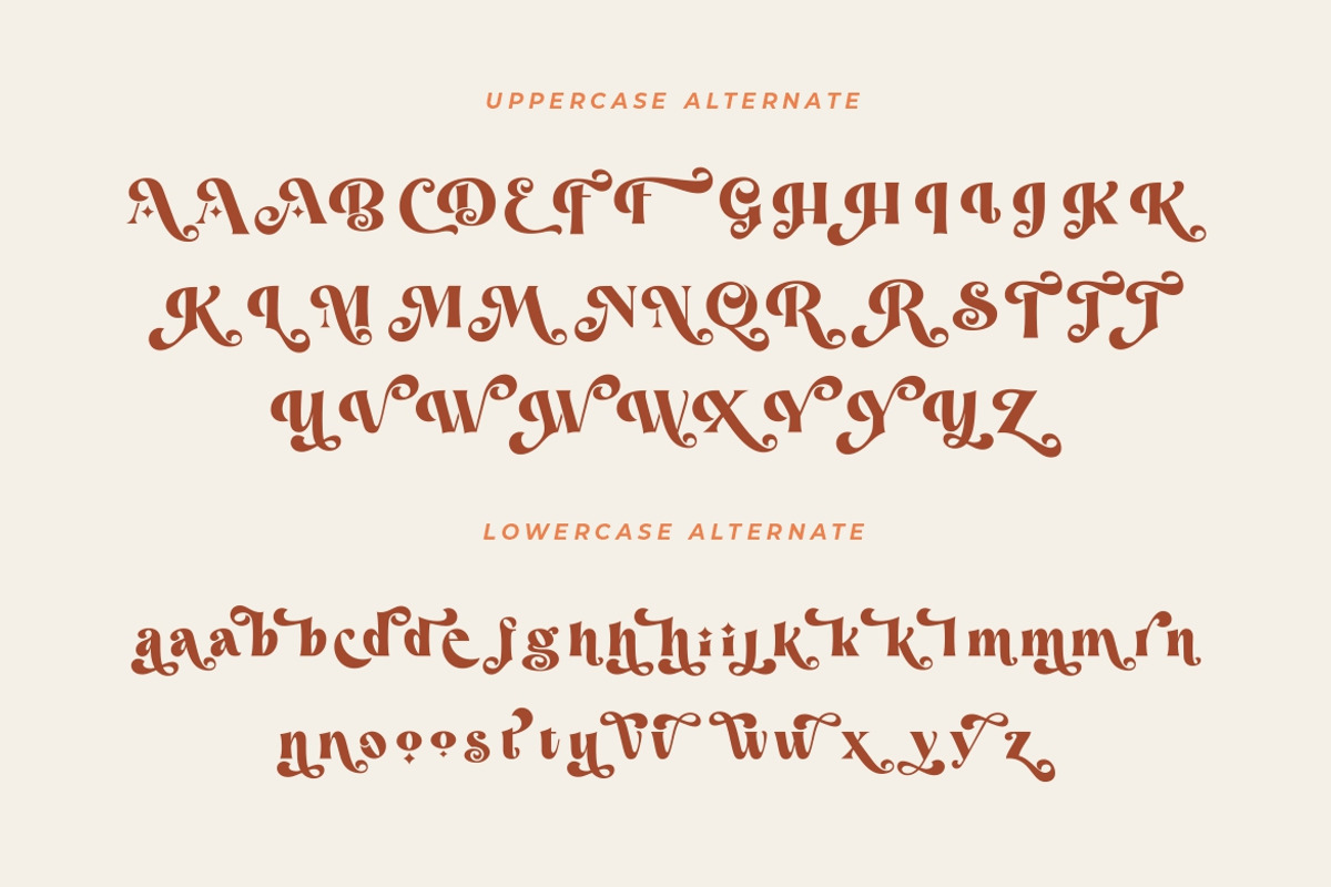 Magic Retro - Retro Serif Font, a Serif Font by HansCo Studio (Photo 12 of 13)
