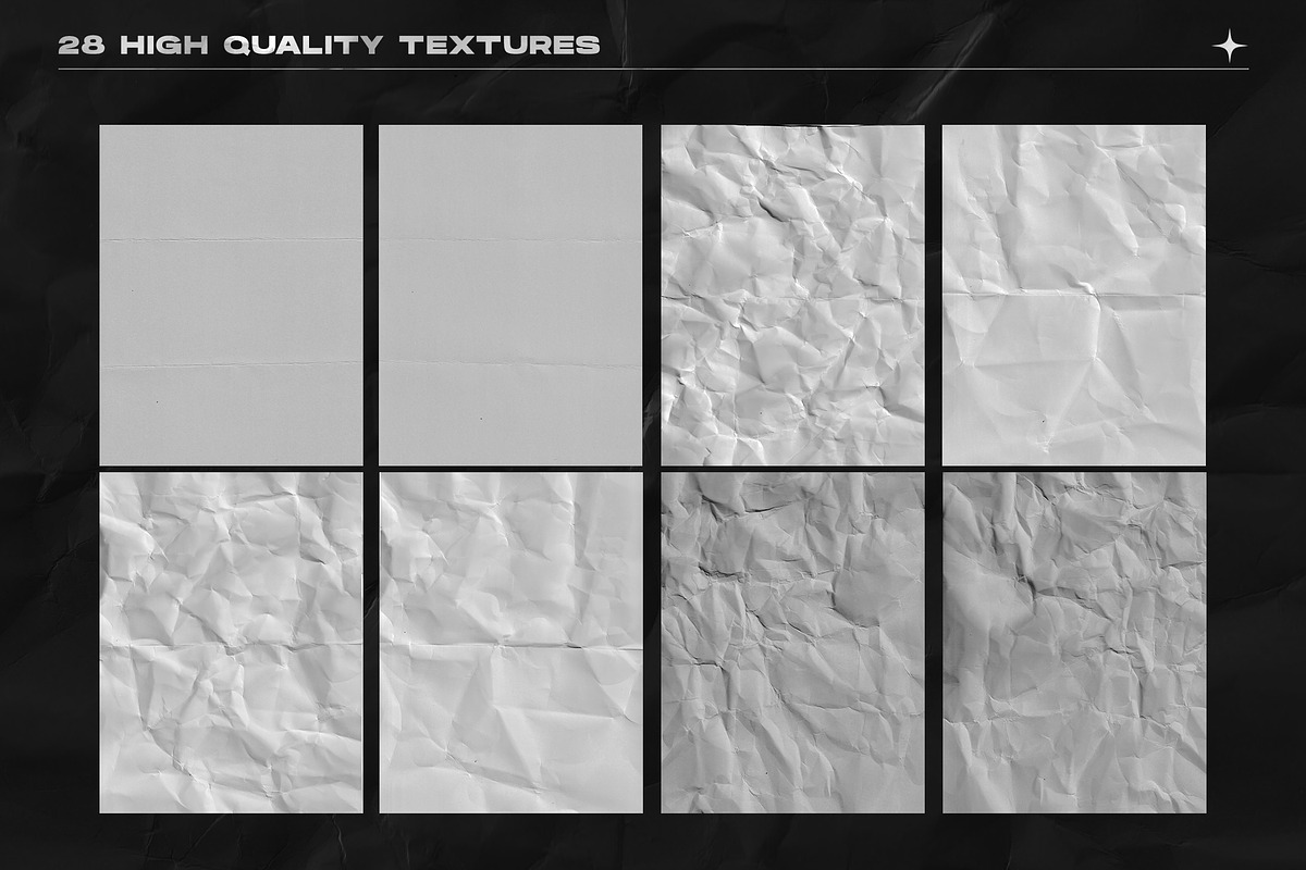 28 HIGH-RES WHITE PAPER TEXTURES, a Graphic by briellebishop (Photo 4 of 5)