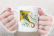1960s Summer Vibes Clipart, an Illustration by Sublimation Artist (Thumbnail 5 of 6)