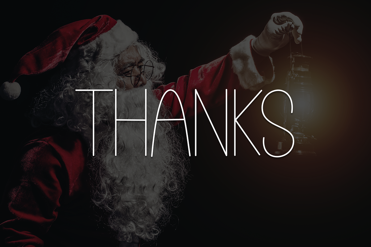 Santa Neon | Script Font, a Script Font by Scratchones (Photo 8 of 8)