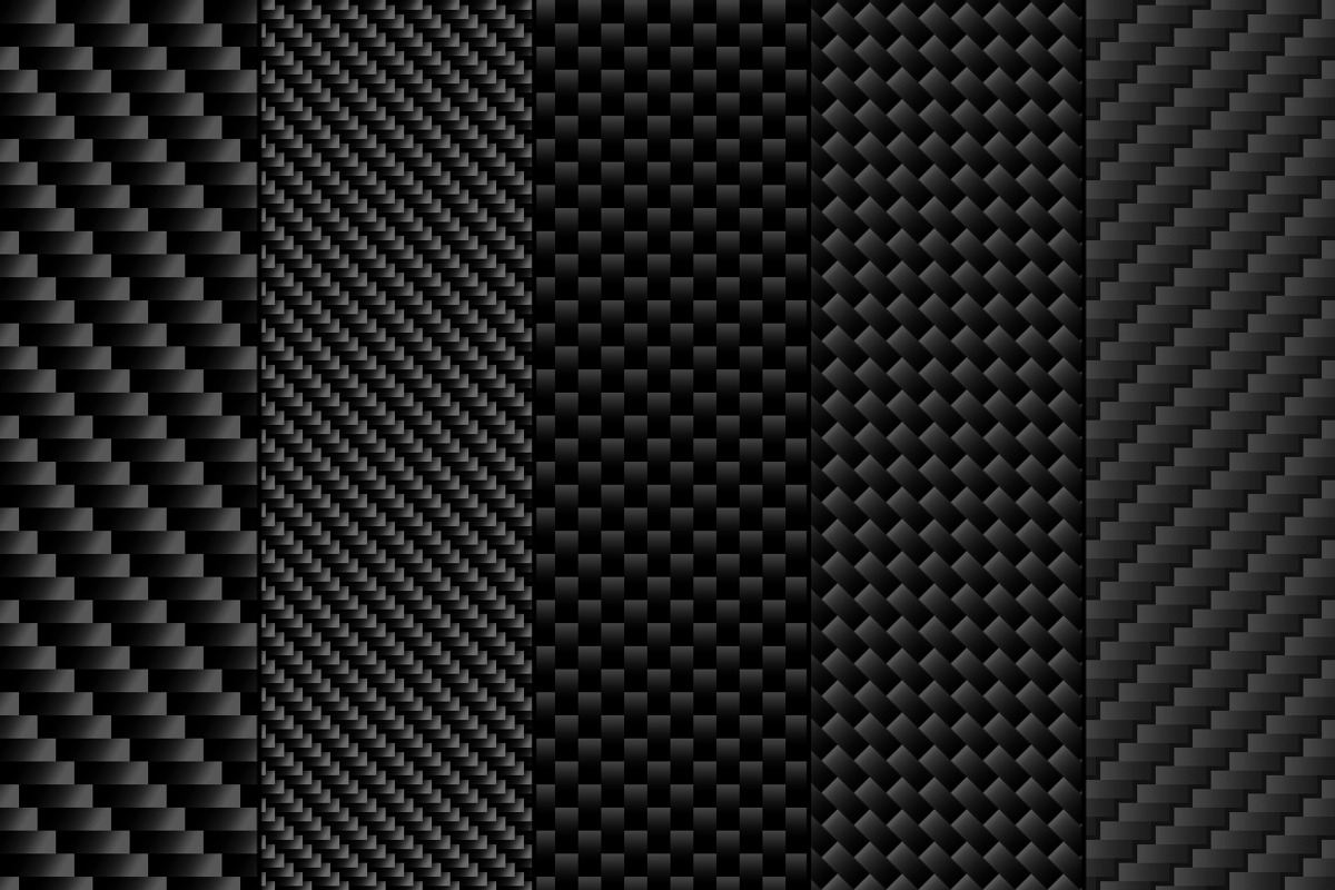 Seamless Carbon Fiber Patterns preview 3