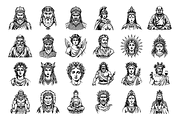 Vintage Religious Icon Pack, an Icon by Vector Portal (Thumbnail 4 of 6)