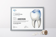 Dental Certificate, a Stationery Template by DesignDevisers (Thumbnail 4 of 10)