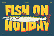 Net Blaarr – Retro Display Typeface, a Sans Serif Font by Casloop Studio (Thumbnail 5 of 10)