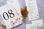 Colorful Wildflower Wedding Suite, an Invitation Template by BlueRobinDesignShop (Thumbnail 8 of 10)