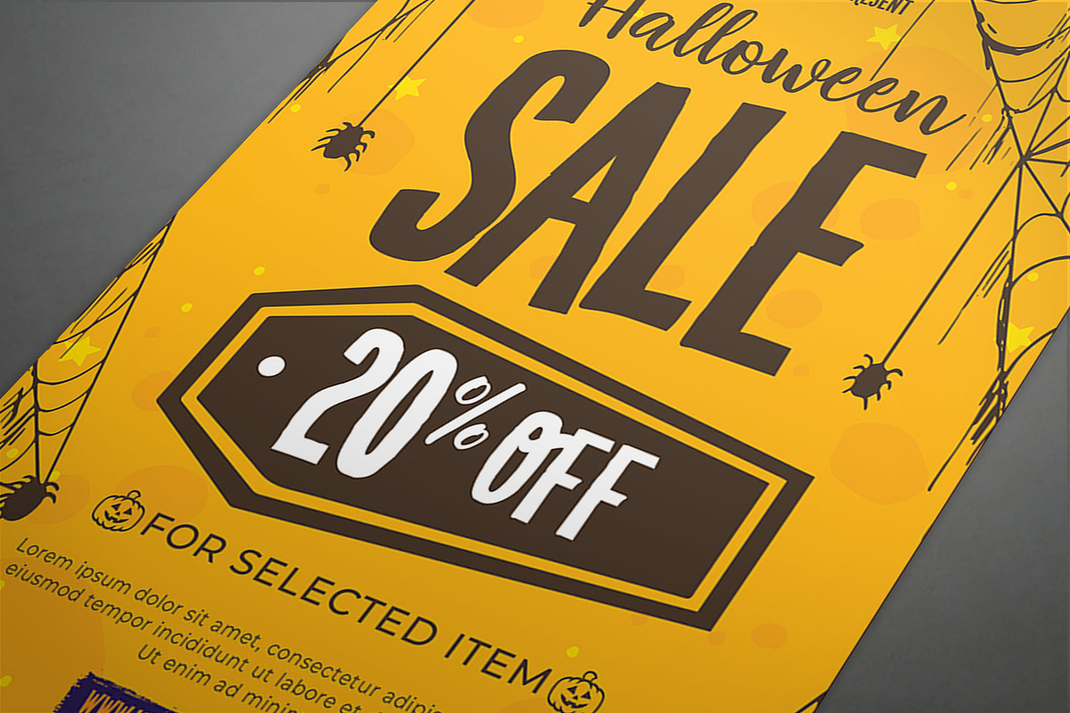 Halloween Sale, a Marketing Template by Graphr (Photo 2 of 3)