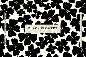 Black Flowers