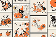 Retro Halloween Design Kit, a Seasonal Illustration by Retro Machine (Thumbnail 11 of 15)