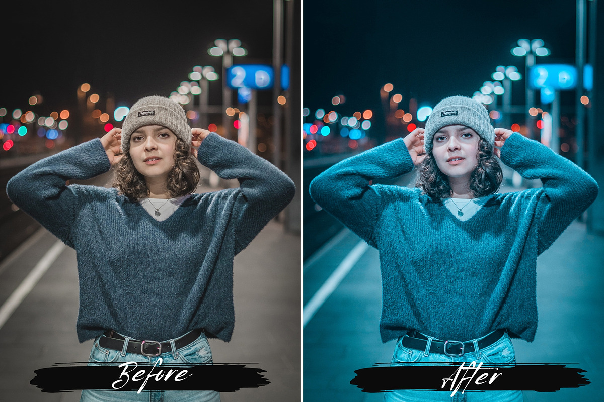 10 Cinematic Night Lightroom Presets, a Preset Add-On by MEPRESETS (Photo 8 of 9)