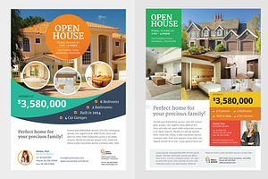 3 Clean Real Estate Flyer Vol.1