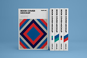 Vertical Book Hardcover Mockup Set, a Print Template by Deeplab (Thumbnail 7 of 20)
