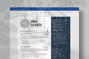 Word Resume Template/CV, a Resume Template by UpSolution (Thumbnail 4 of 5)