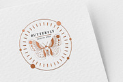 Line Butterfly Pro Logo, a Branding & Logo Template by Design_Planet (Thumbnail 2 of 3)