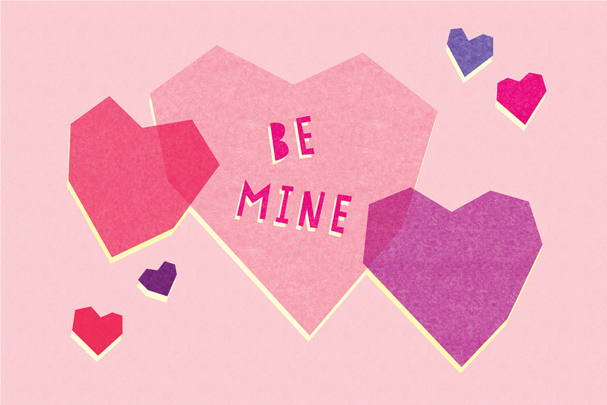 Tissue Paper Textures in Valentine, a Texture Graphic by Liz Conley Design (Photo 2 of 5)