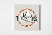 Happy Thanksgiving Card Template, a Card Template by Svetlana Kurako (Thumbnail 1 of 2)