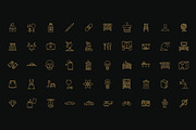 Monicons 1 - 100 icons, an Outline Icon by timboelaars (Thumbnail 3 of 3)