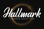 hallmark, a Script Font by Tsurayya Studio (Thumbnail 1 of 9)