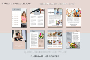 Fitness Coach Ebook Template